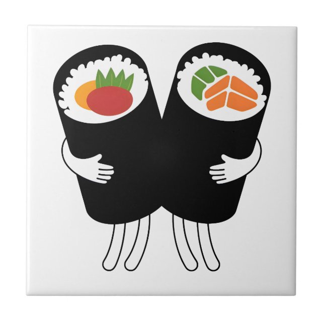 Sushi vals  kakelplatta (Framsidan)
