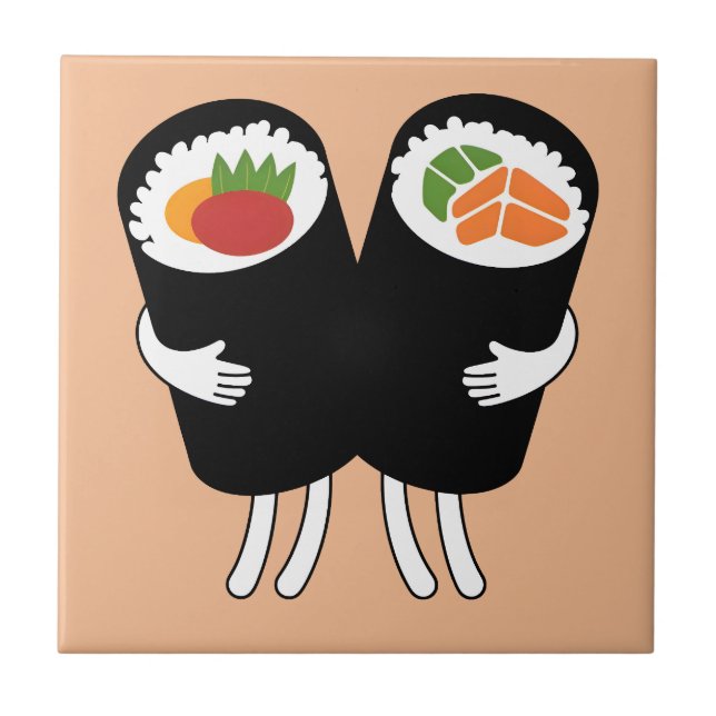 Sushi vals  kakelplatta (Framsidan)