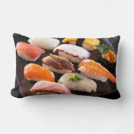 Sushi Variety Cushion – A Feast of Colors" Lumbarkudde