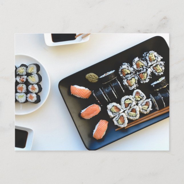 Sushi-vykort Vykort (Framsida)