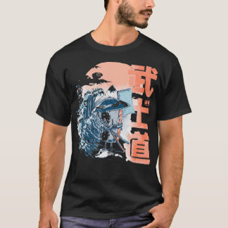 Sushi Warrior Samurai Japan Food asian Älskare Gre T Shirt