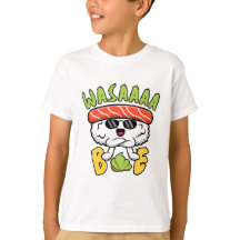 Sushi Wasabi Food Pun Funny Coola