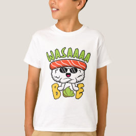 Sushi Wasabi Food Pun Funny Coola T Shirt