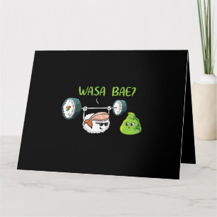 Sushi Wasabi Kawaii Kort