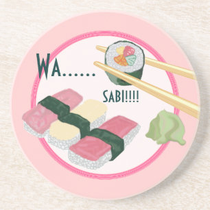 Sushi Wasabi Underläggs Underlägg Sandsten