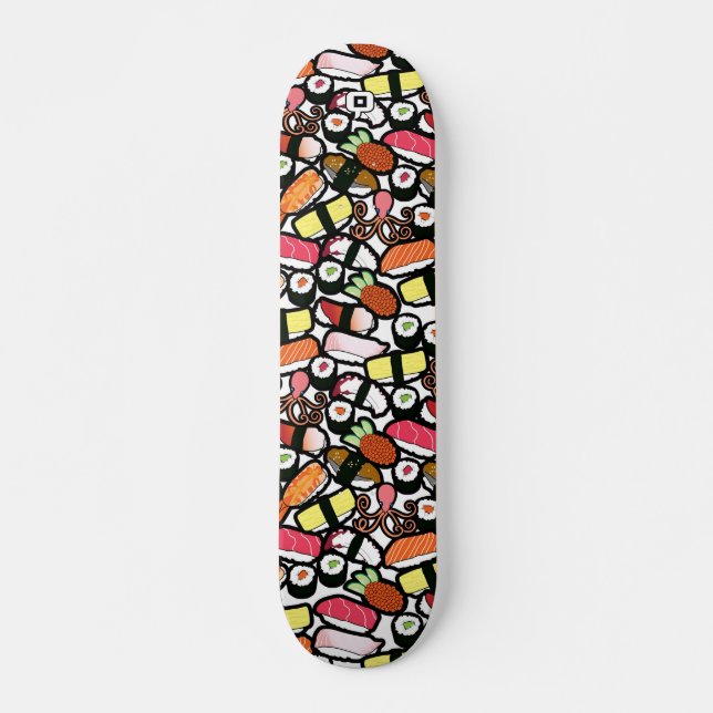 sushidäck mini skateboard bräda 18,5 cm (Framsida)