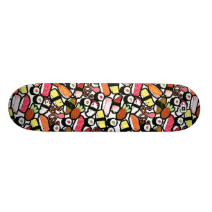 sushidäck mini skateboard bräda 18,5 cm