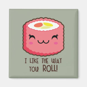 SushiEmoji rulle Magnet