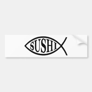 Sushifisk Bildekal