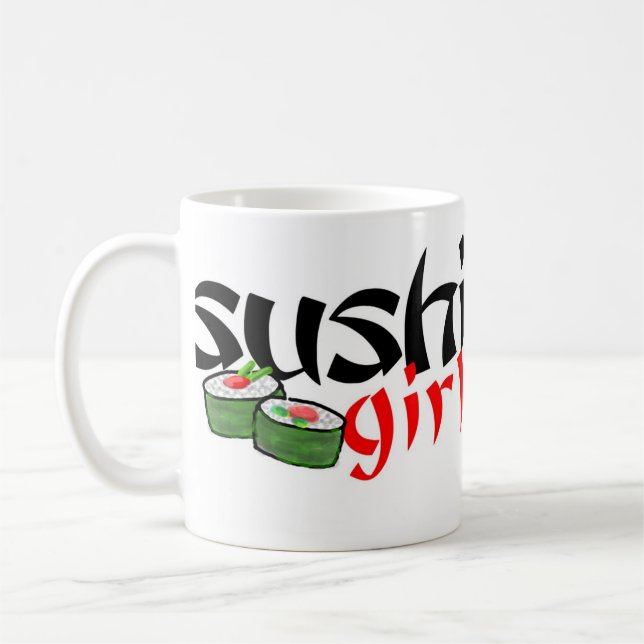 Sushiflickamugg Kaffemugg (Vänster)