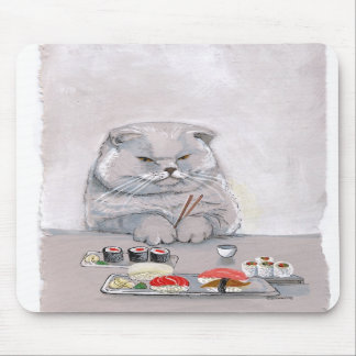 Sushikatt Mousepad Musmatta