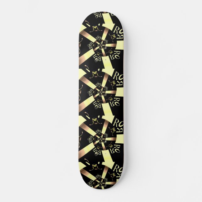 SUSHIMMY DECK MINI SKATEBOARD BRÄDA 18,5 CM (Framsida)