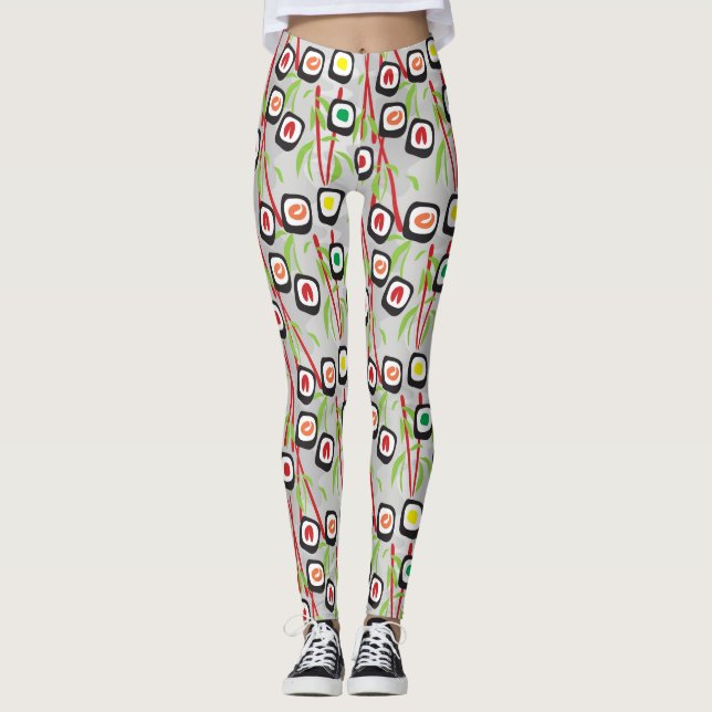 Sushimönster Leggings (Framsida)