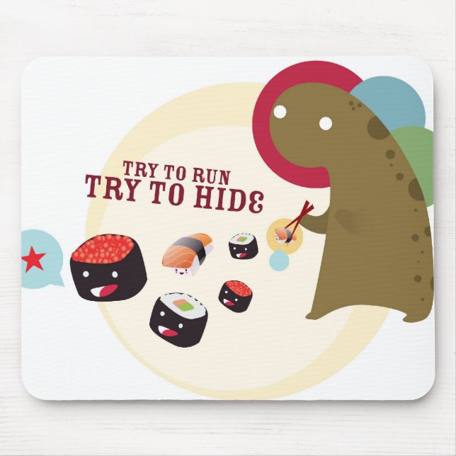 Sushimonster Mousepad Musmatta (Framsidan)