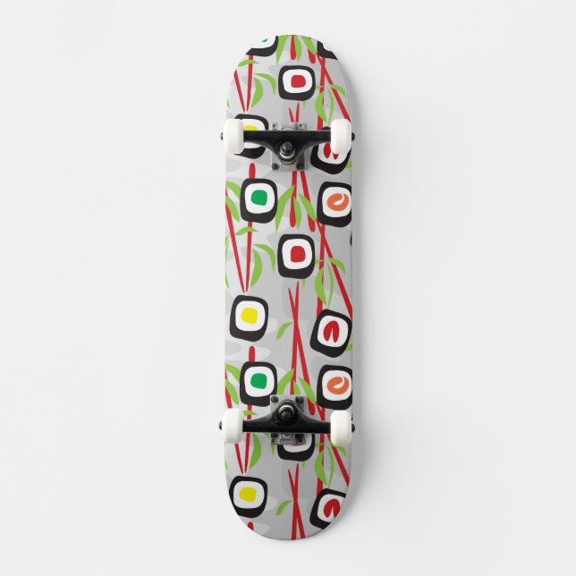 Sushimönster Skateboard Bräda 19,5 Cm (Framsida)