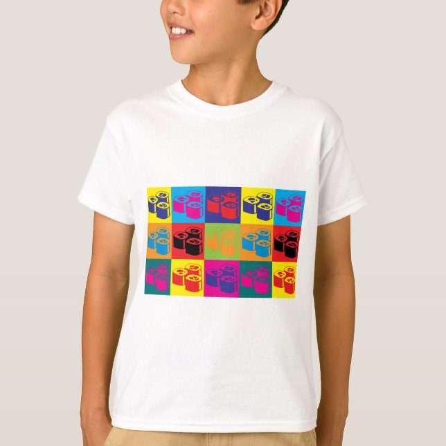 Sushipopkonst T Shirt (Framsida)