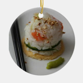 Sushiprydnad Julgransprydnad Keramik