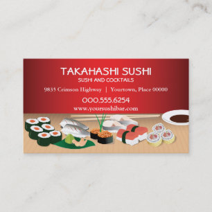 Sushipub Visitkort