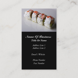 Sushipubvisitkort Visitkort