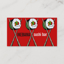Sushipubvisitkortar Visitkort