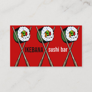 Sushipubvisitkortar Visitkort