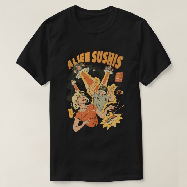 Sushis T Shirt (Design framsida)