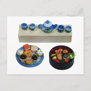 SushiTeaCakes041209 Vykort