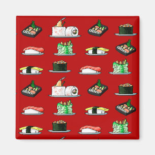 Sushiuppsättning Magnet