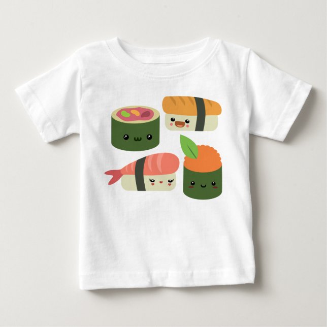 Sushivänner Tee Shirt (Framsida)