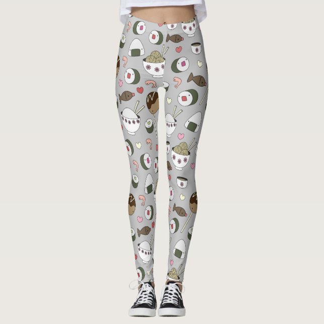 SushiYogabyxor Leggings (Framsida)