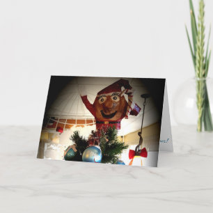 "Susie Pancake Träd-Topper" Julkort Kort