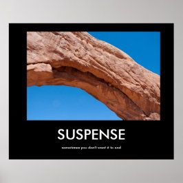 SUSPENSE "Arches" demotiv poster