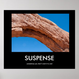 SUSPENSE "Arches" demotiv poster
