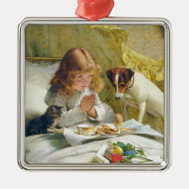 Suspense av Charles Burton Barber Julgransprydnad Metall (Framsidan)