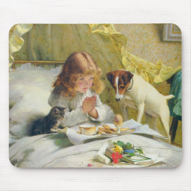 Suspense av Charles Burton Barber Musmatta (Framsidan)
