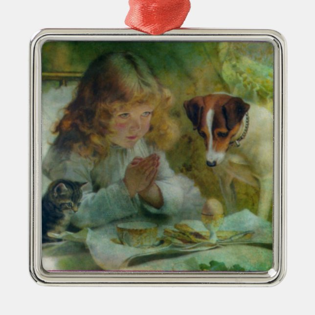 Suspense, Grunge Digital Art Julgransprydnad Metall (Framsidan)