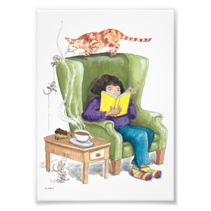 Suspense Novel Fototryck