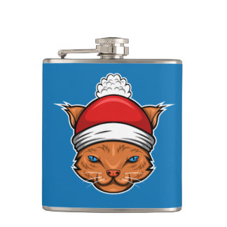 Suspicious Santa Cat Vuxen Stocking Stuffer Fickplunta