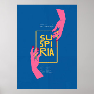 SUSPIRIA 2018, alternativ film Tilda Swinton Poster