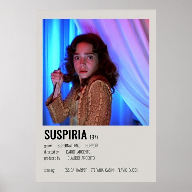 Suspiria Minimalist Poster (Framsidan)
