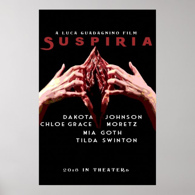 Suspirias pssy såret poster (Framsidan)
