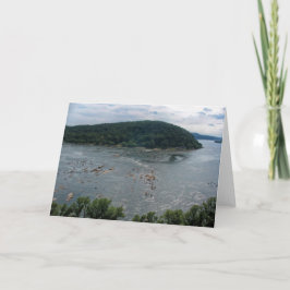 Susquehanna River från Chickies sten Kort