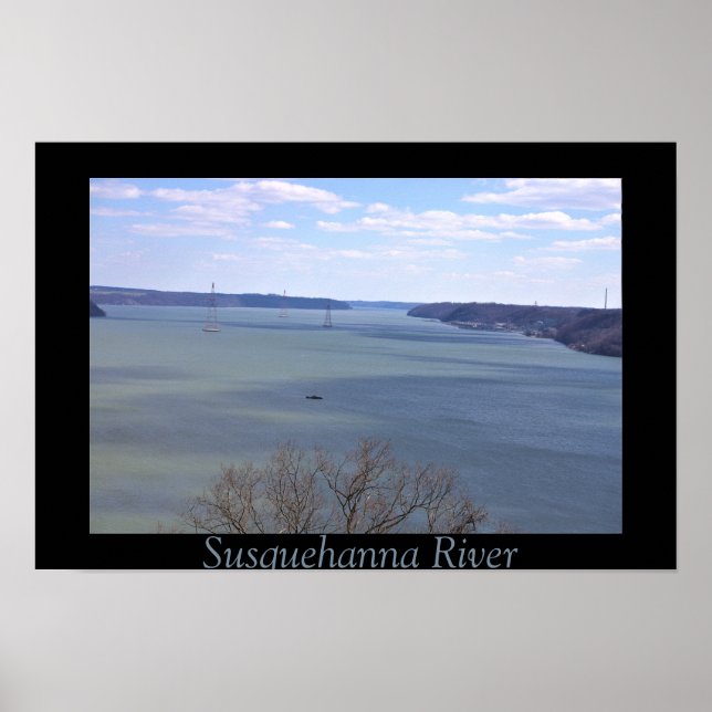 Susquehannafloden  poster (Framsidan)