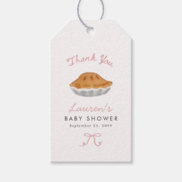 Süß Socker Baby Shower Tacksamtgåva Tag Presentetikett
