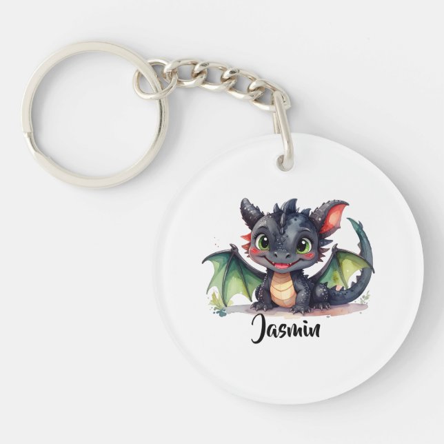 Süßer Dabydrache lächelt (Framsidan)