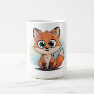 Süßer Fuchs Cartoon | Niedliche Tier Illustration  Kaffemugg