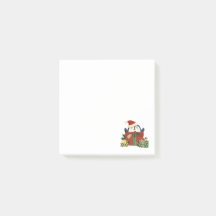 Süßer Pinguin wünscht frohe Weihnachten Postkarte