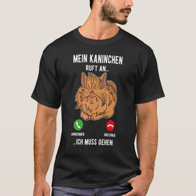 Süßes Kaninchen Hase Haustier Ostern 38 T Shirt (Framsida)