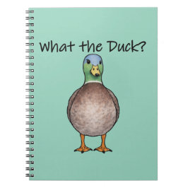 Süßes Notizbuch mit Ente Anteckningsbok