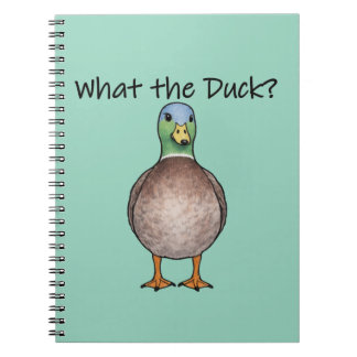 Süßes Notizbuch mit Ente Anteckningsbok